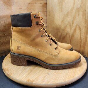Timberland Brinda Nubuck Lace Up Boots Size 8.5
